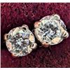 Image 3 : $730, 14K(0.42g), LAB DIAMOND (0.25ct)EARRING, appraised/retail value $730