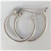 Image 3 : $40, SILVERSMALL HOOP EARRING, appraised/retail value $40