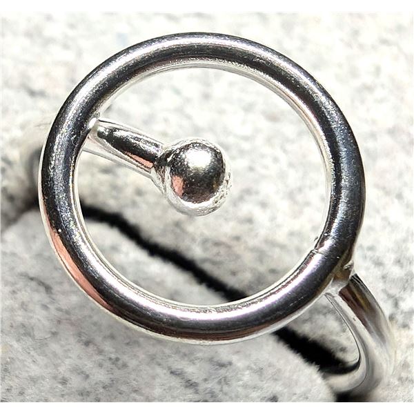 $40, SILVERRING, size , appraised/retail value $40, ring resizeable for $50