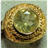Image 1 : $500, SILVER(9.85g), LEMON QUARTZ (3.65ct)RING, size , appraised/retail value $500, ring resizeable 