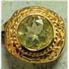 Image 2 : $500, SILVER(9.85g), LEMON QUARTZ (3.65ct)RING, size , appraised/retail value $500, ring resizeable 