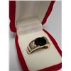 Image 4 : $200, SILVER(5.5g), BLACK ONYX RING, size , appraised/retail value $200, ring resizeable for $50
