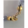 Image 5 : 10K(9.3g), TANZANITE (43ct)NECKLACE 16", appraised/retail value $1125