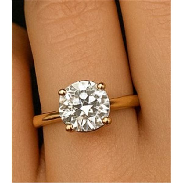 $1380, 10K(1.73g), LAB DIAMOND (0.25ct) RING, appraised/retail value $1380