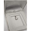 Image 5 : 14K(1.3g), MOISSANITE (1.8ct) PENDANT, appraised/retail value $1200