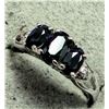 Image 3 : $200, SILVER SAPPHIRE (1.5ct) RING, appraised/retail value $200