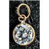 Image 2 : 10K MOISSIANITE (0.8ct) PENDANT, appraised/retail value $400