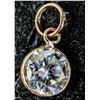 Image 3 : 10K MOISSIANITE (0.8ct) PENDANT, appraised/retail value $400