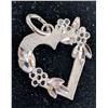 Image 2 : $30, SILVER HEART PENDANT, appraised/retail value $30