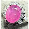 Image 3 : $240, SILVERRUBY (1.5ct) RING, appraised/retail value $240