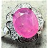Image 4 : $240, SILVERRUBY (1.5ct) RING, appraised/retail value $240
