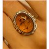 Image 1 : $200, SILVER AMBER RING, appraised/retail value $200