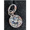 Image 3 : $845, 10K(0.26g), LAB DIAMOND (0.7ct) PENDANT, appraised/retail value $845