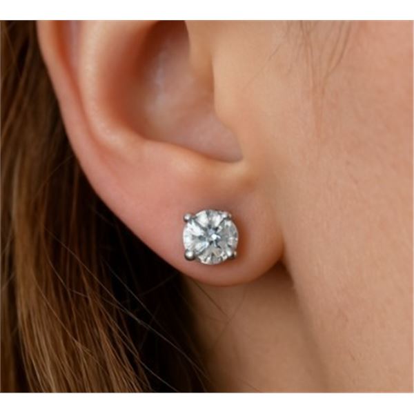 $20, SILVER CZ EARRING, appraised/retail value $20