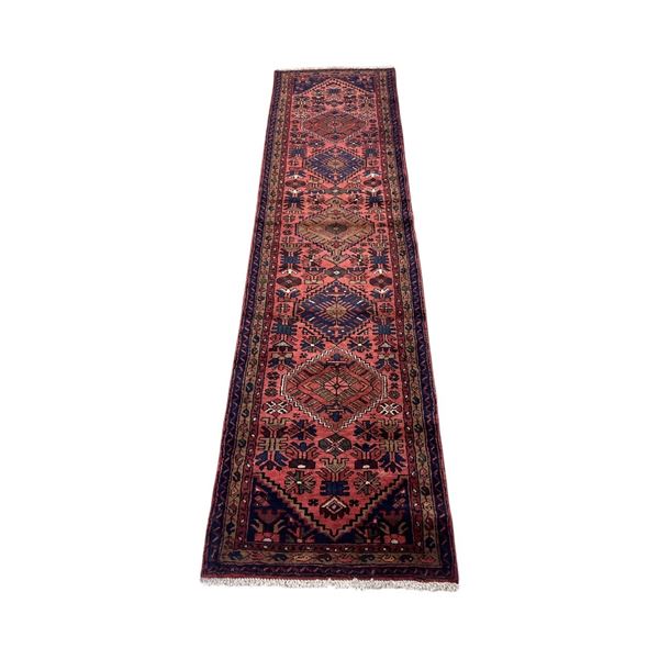 Zanjan Geometric Map Fluffy Carpet w/Walnut Colour 100% Authentic Hand Knotted Wool Persian Rug Hand