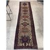 Image 2 : Gharjeh Geometric Map Fluffy Carpet, Without Fault had a beautiful colour 100% Authentic Hand Knotte
