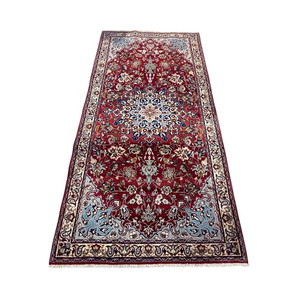 Najaf Abad 100% Authentic Hand Knotted Wool Persian Rug Handmade in Iran (M:292x138cm)