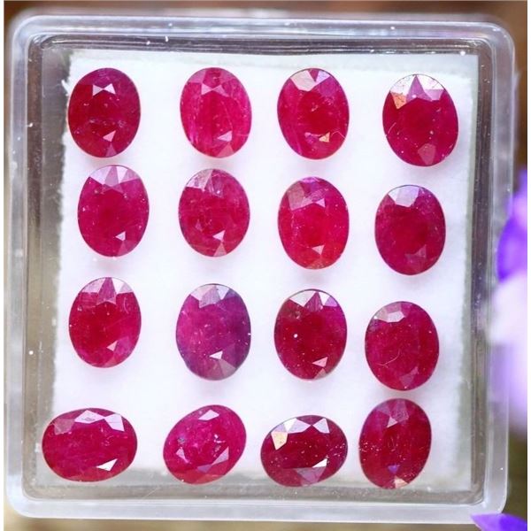 6.24 ct Certified Pigeon Blood Ruby gemstone PARCEL ($9,360 Appraisal)