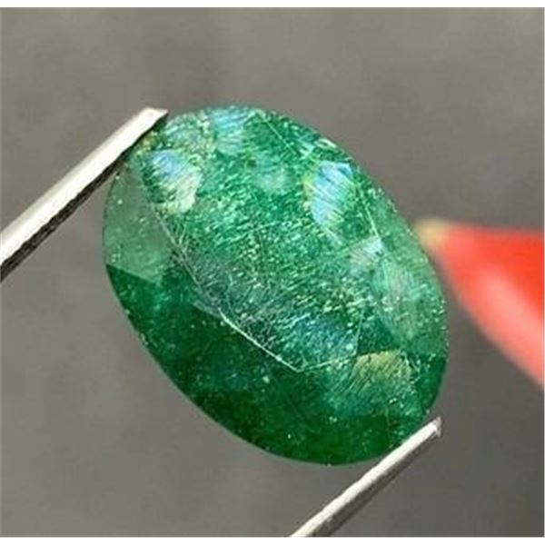 7.15 ct Certified Emerald gemstone ($14,300 Appraisal)