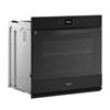Image 3 : NEW Whirlpool Single Wall 27" Oven Black - Retail Value $2,195.99