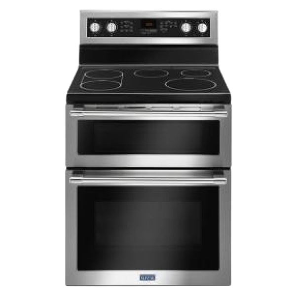 NEW Maytag Electric Range, 6.7 cu. ft. Capacity, 30" Double Oven, Model YMET8800FZ - Retail Price $2