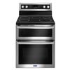 Image 1 : NEW Maytag Electric Range, 6.7 cu. ft. Capacity, 30" Double Oven, Model YMET8800FZ - Retail Price $2