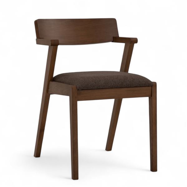 New in Box Hoft Zola Dining Chair - Black & Walnut - RV: $279 CAD (WM2141-DC)