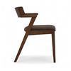 Image 3 : New in Box Hoft Zola Dining Chair - Black & Walnut - RV: $279 CAD (WM2141-DC)