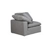 Image 2 : New Moe's Home Collection Corner Chair - Light Grey - RV: $1999 (YJ-1000-29) - Without Box