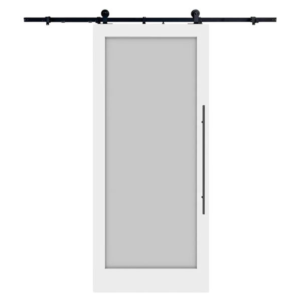 Brand New TRUporte 37 inch VersaStyle Sliding Barn Door Kit - RV: $298 CAD (BD214M86MW1FGJ37084)