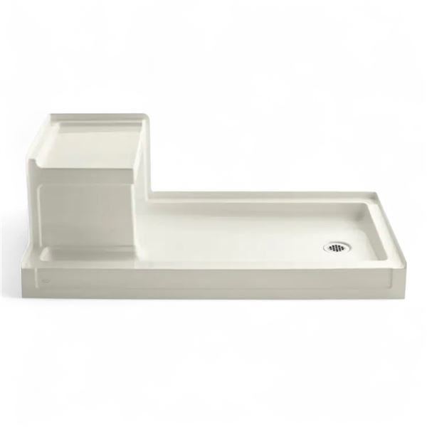 New KOHLER Hearth 60" x 36" Single Threshold Shower Base - RV: $2525 CAD (1978-0) - Opened packaging