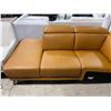 Image 3 : Valencia Pista Top Grain Leather Left Hand Facing Chaise - Cognac (11-0216LC-A06)