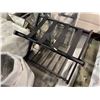 Image 2 : New Black Metal Folding Luggage Rack - without box