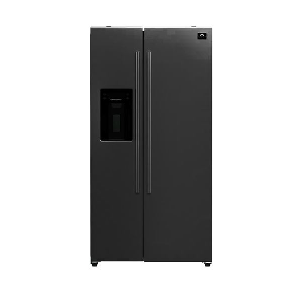 Forno 36" French Door Black Refrigerator w/ Ice Dispenser, Model FFRBI1844-36SB - Retail Value $1,59