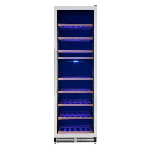 NEW Forno 24" Wine Cooler, 94 Bottles Capacity, Model FWCDR6603-24S - Retail Value $2,499.99 (Tested