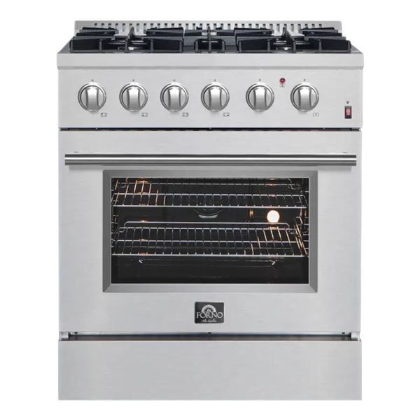 NEW Forno 30" Freestanding Dual Fuel Range, Model FFSG6197-30 - Retail Price $1,399.100