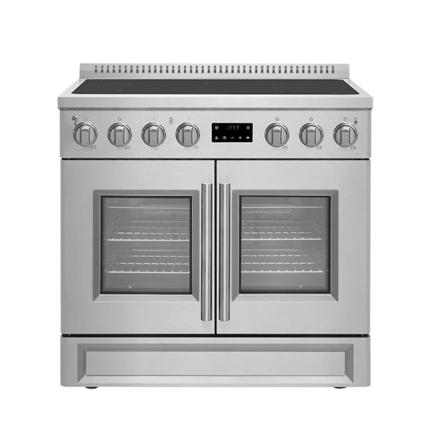 Forno Torino French Door 36" Induction Range & Convection - Retail Value $3,999.99 (Not Tested, One 