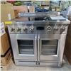Image 3 : Forno Torino French Door 36" Induction Range & Convection - Retail Value $3,999.99 (Not Tested, One 