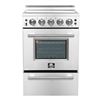 Image 1 : Forno Electric 24" Stainless Steel Range - Retail Value $1,299.99