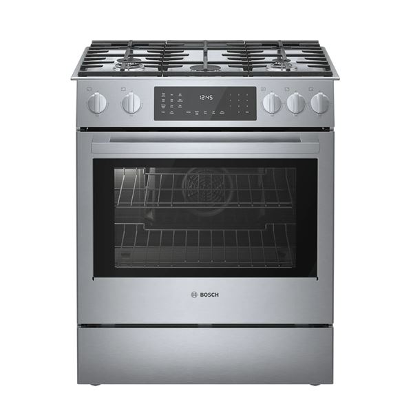 Bosch 800 Series 4.8Cu. Stainless Steel 5 Burners Gas Range - Retail Value $4,499.99 (Slightly Used)