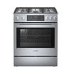 Image 1 : Bosch 800 Series 4.8Cu. Stainless Steel 5 Burners Gas Range - Retail Value $4,499.99 (Slightly Used)