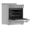 Image 2 : New Forno Paolo 30" Electric Freestanding 5 Burners Range - Retail Price $1,999.99