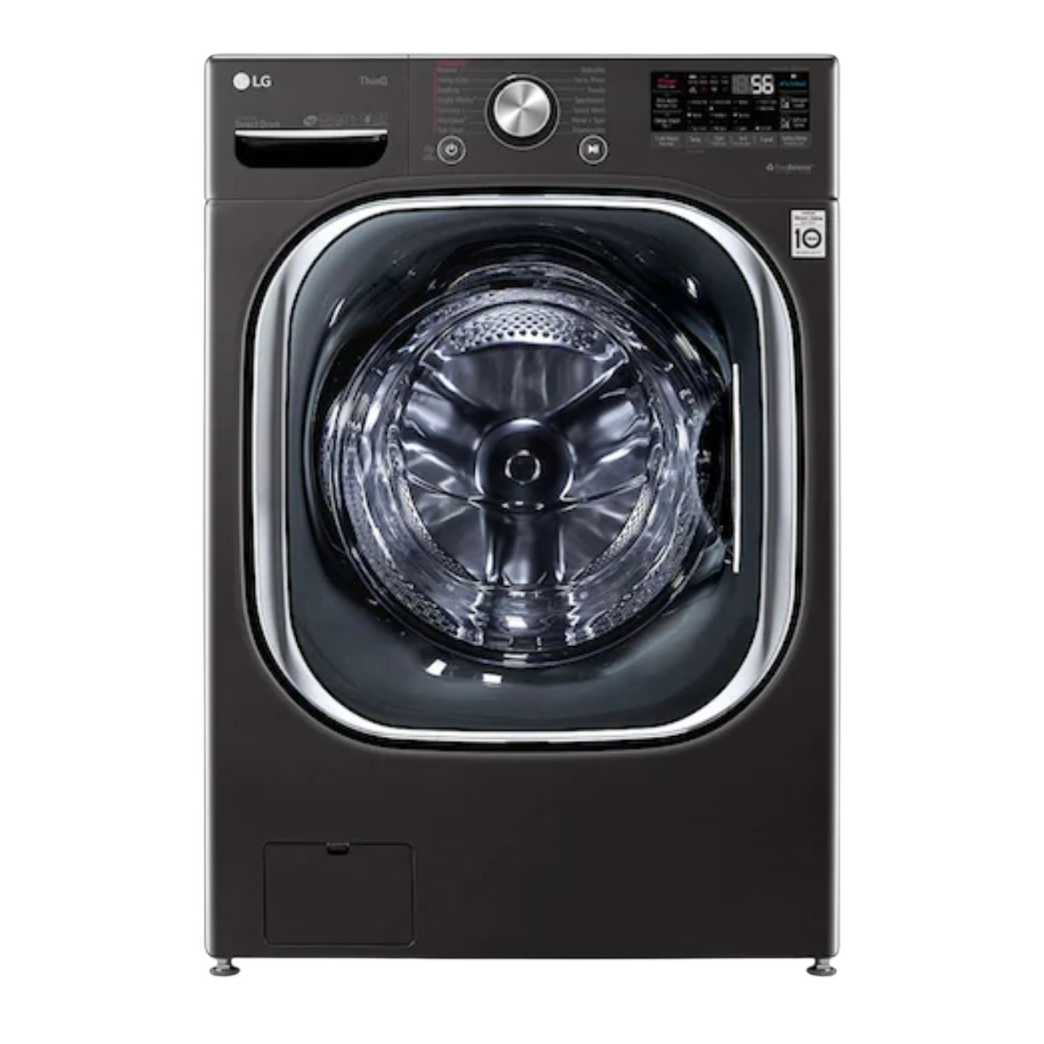 LG ThinQ 5 8Cu Mega Capacity Front Load Load Washer Retail Value LG ThinQ 5 8Cu Mega Capacity Front Load Load Washer Retail Value