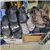 Image 4 : Shelf Lot of Assorted Adult & Kids Shoes - Assorted Styles & Sizes