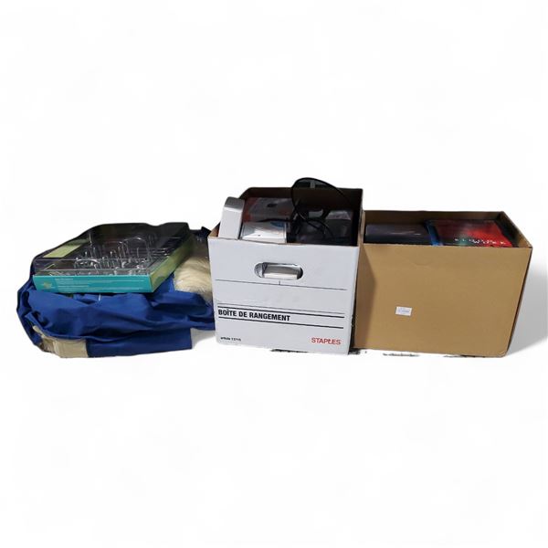 Electronic Group Lot includes Assorted DVD, External DVD Writers & Readers (Samsung, ZenDrive & More