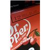 Image 2 : Dr Pepper Cherry Zero Sugar - 2 × 12‑Pack Cans (Best Before Dec 01, 2025)