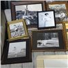 Image 2 : 14 Assorted Framed Photographs & Wall Art, and Kids Wooden Activity Table, H19" x 32" x 23"
