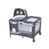 Image 1 : Baby Trend Nursery Den Playard w/Rocking Cradle