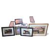 Image 10 : 8 Pcs Assorted Framed Wall Art - Horses, Wildlife & Landscape Prints
