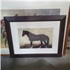 Image 3 : 8 Pcs Assorted Framed Wall Art - Horses, Wildlife & Landscape Prints